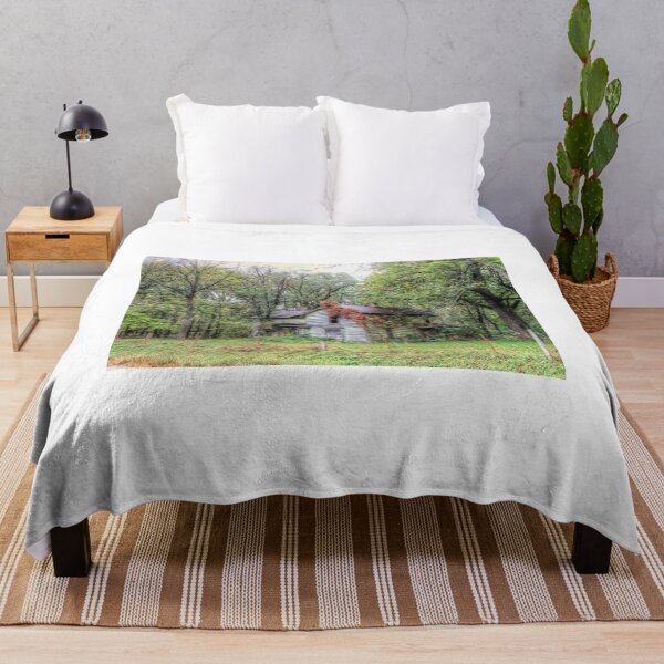 Item preview, "Autumn Embraces The Old River Homestead" designed and sold by wiscbackroadz.