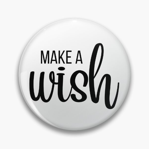 Item preview, Make A Wish- Typography Style designed and sold by Trisha Banlasan.