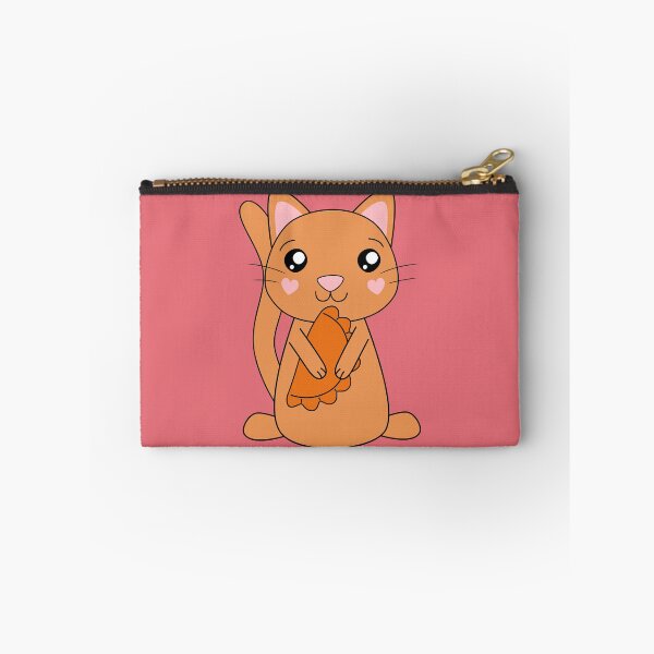 Item preview, Cat Holding Cornish Pasty Cute Kawaii designed and sold by cashewdays.