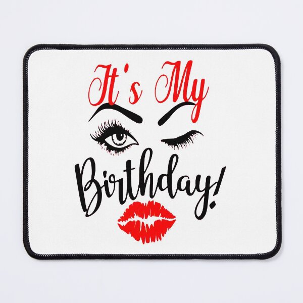 Item preview, Eyelash & Lips Birthday designed and sold by bambgood17.