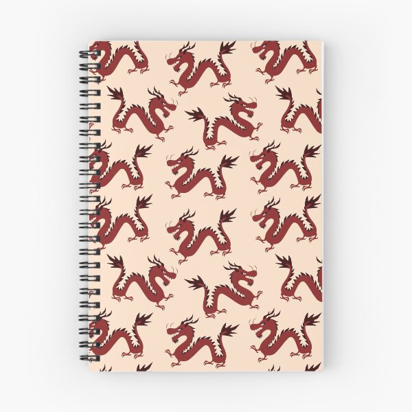 Item preview, Chinese red dragon pattern designed and sold by Frauhellen.