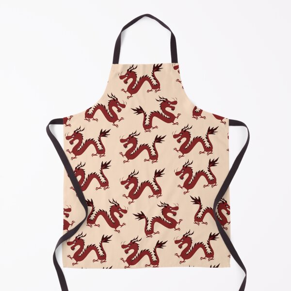 Item preview, Chinese red dragon pattern designed and sold by Frauhellen.