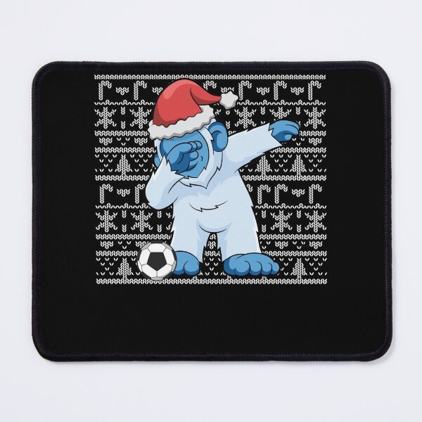 Item preview, Dabbing Yeti Abominable Snowman Santa Soccer Christmas Pullover designed and sold by katieschunk.