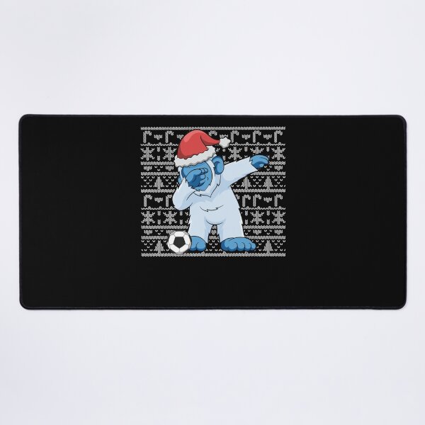 Item preview, Dabbing Yeti Abominable Snowman Santa Soccer Christmas Pullover designed and sold by katieschunk.
