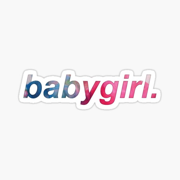 babygirl. Sticker