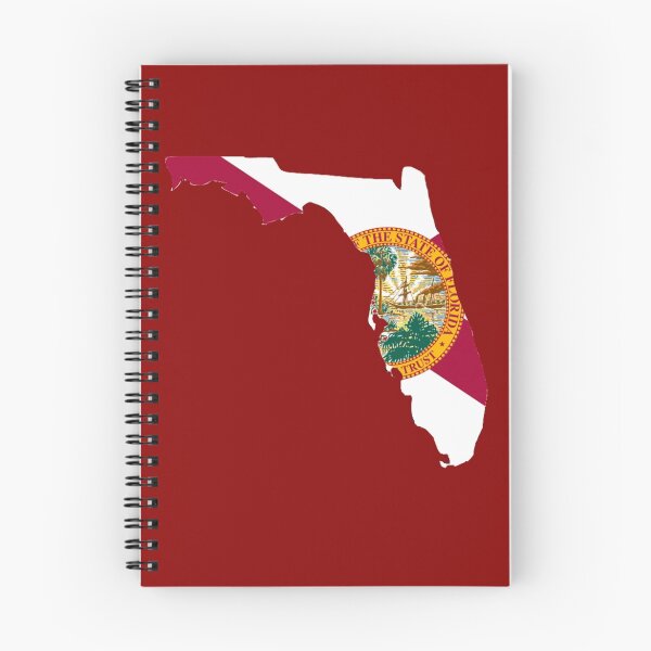 Item preview, Florida outline with flag designed and sold by rjburke24.