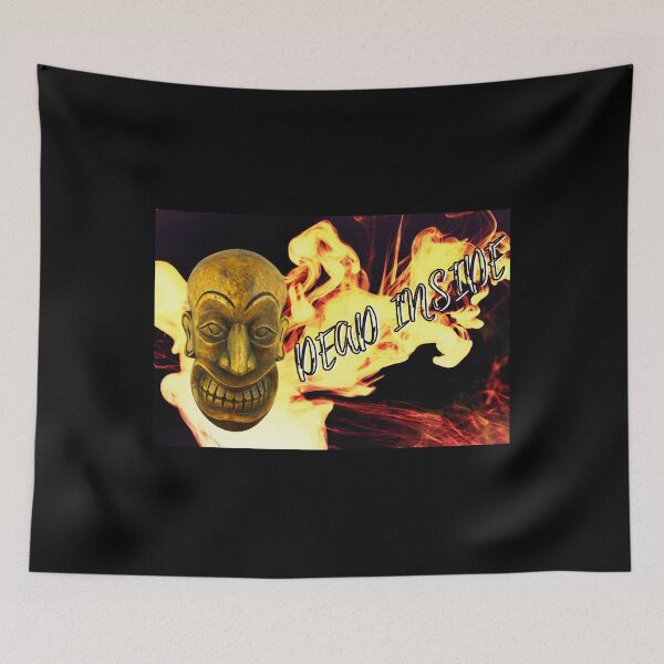 Item preview, Traditional Yaka Face Skull Sri Lanka Sticker | Dead Inside designed and sold by 4you-shop.