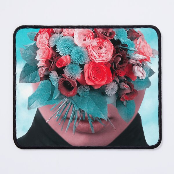 Item preview, Woman with a surreal flower head designed and sold by Yasmine khalifa.