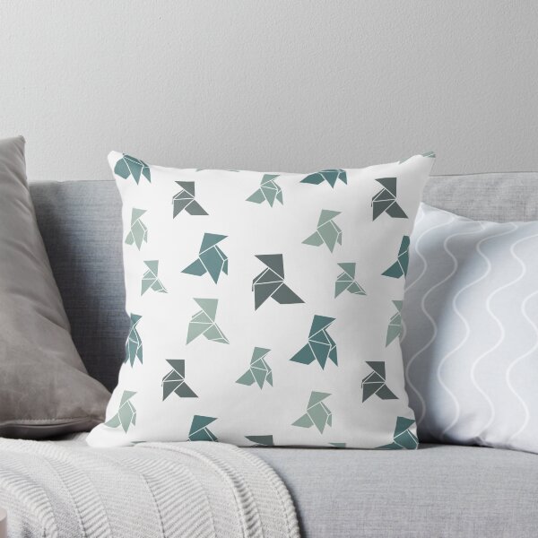 Item preview, Gray and blue origami paper birds designed and sold by Muxune.