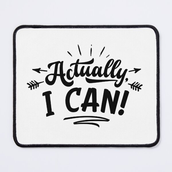 Item preview, Actually I can! designed and sold by yubamann.