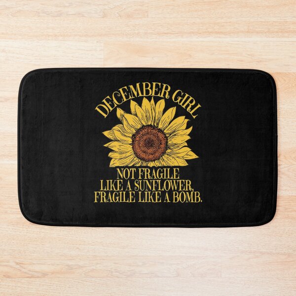 Item preview, December Sunflower Birthday Gift Idea for Women Funny Pullover designed and sold by katieschunk.