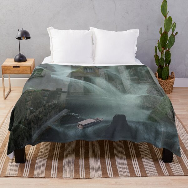 Item preview, Cityscape Waterfall Sailing designed and sold by AraljanFusion.