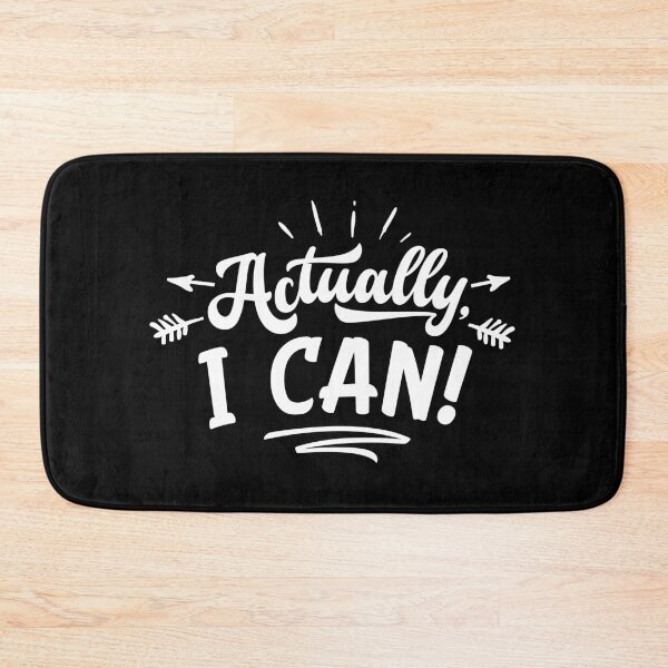 Item preview, Copy of Actually I can! designed and sold by yubamann.