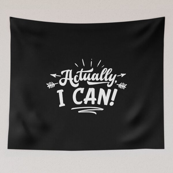 Item preview, Copy of Actually I can! designed and sold by yubamann.