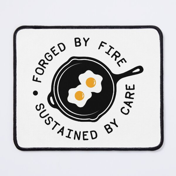 Item preview, Forged by Fire Cast Iron Pan designed and sold by CloudWalker Designs.