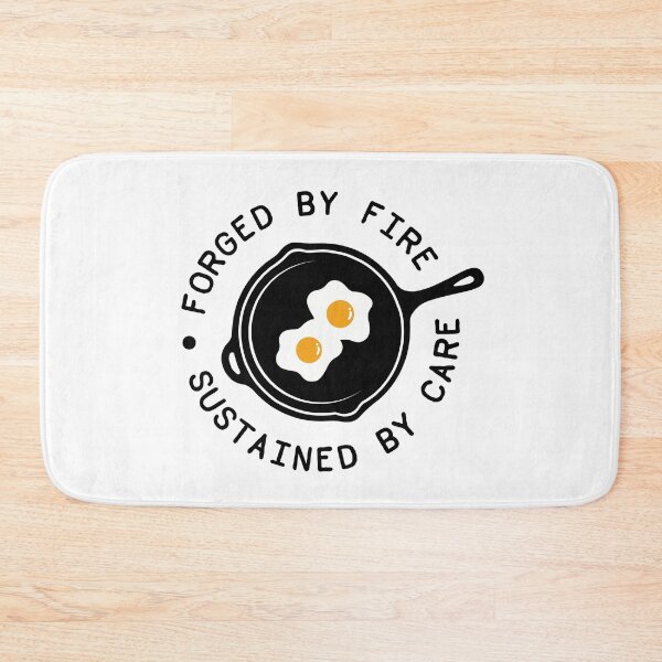 Item preview, Forged by Fire Cast Iron Pan designed and sold by CloudWalker Designs.