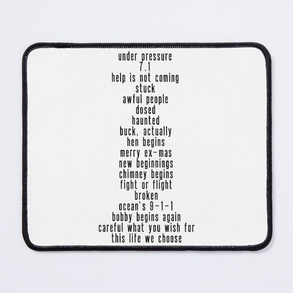 Item preview, 911 season 2 designed and sold by nerdspride.