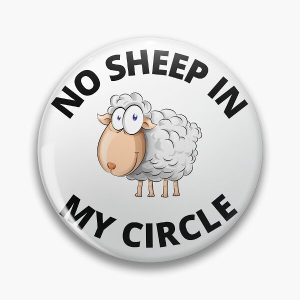 Item preview, No Sheep In My Circle designed and sold by Beluved.