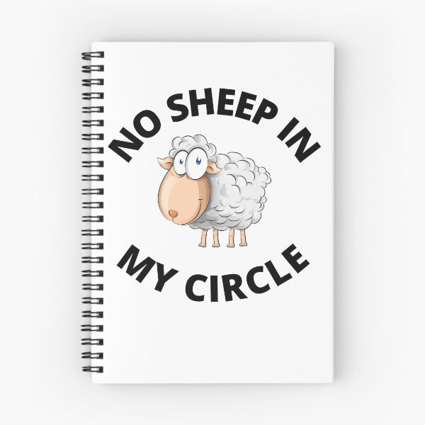 Item preview, No Sheep In My Circle designed and sold by Beluved.