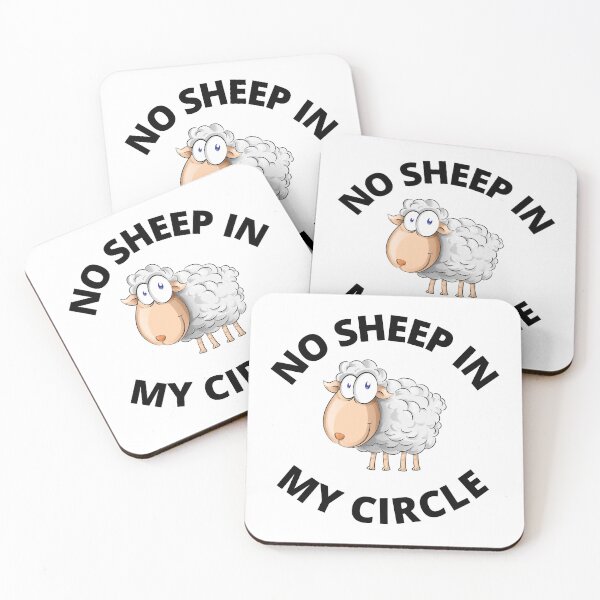 Item preview, No Sheep In My Circle designed and sold by Beluved.