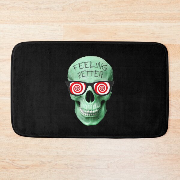 Item preview, FEELING BETTER SPOOKY GREEN SKULL WITH X-RAY SPECS designed and sold by w1ckerman.