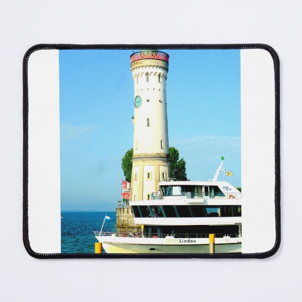 Item preview, Lindau Harbour Lighthouse and Boat designed and sold by angel1.