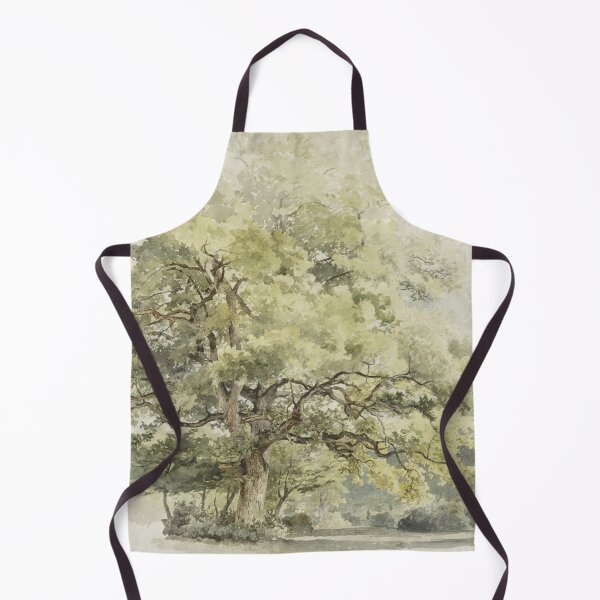 Item preview, Oak Trees Watercolor Painting designed and sold by JoyforU.