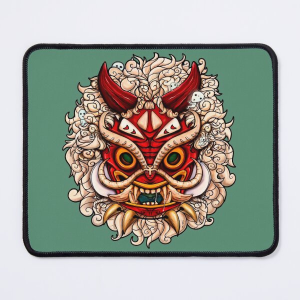 Item preview, Oni mask designed and sold by Verónica Alcalde Laserna.