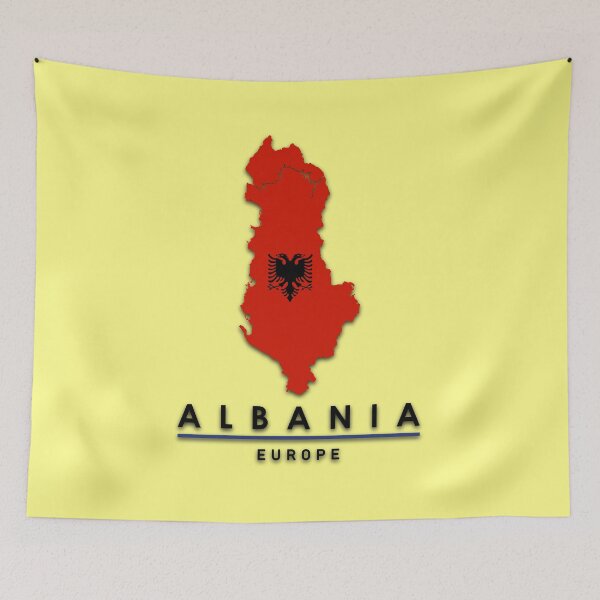 Item preview, Albania - Europe designed and sold by Indian Unity Club.