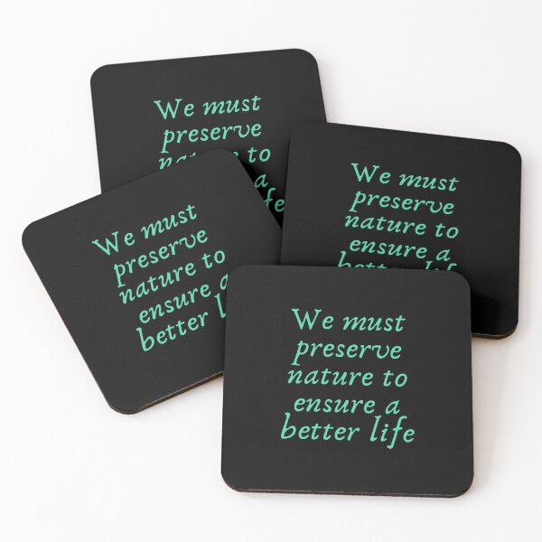 Item preview, We must preserve nature to ensure a better life designed and sold by Mergani Art.