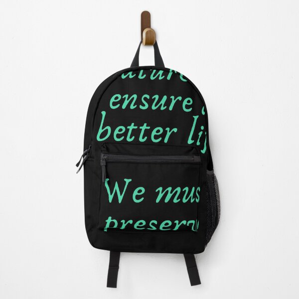Item preview, We must preserve nature to ensure a better life designed and sold by Mergani Art.