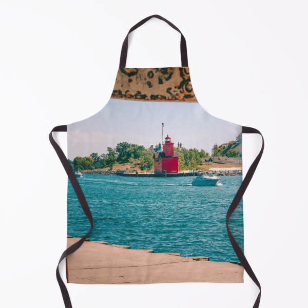 Item preview, Big Red Lighthouse from the edge of the pier in Holland Michigan designed and sold by Michael Deemer.