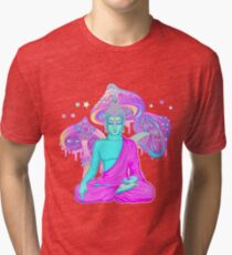 Trippy Buddha Tri-blend T-Shirt