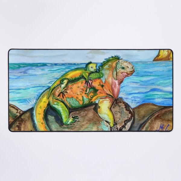 Iguana Desk Mat