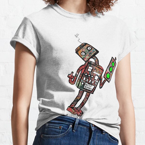 Robots and traffic lights Classic T-Shirt