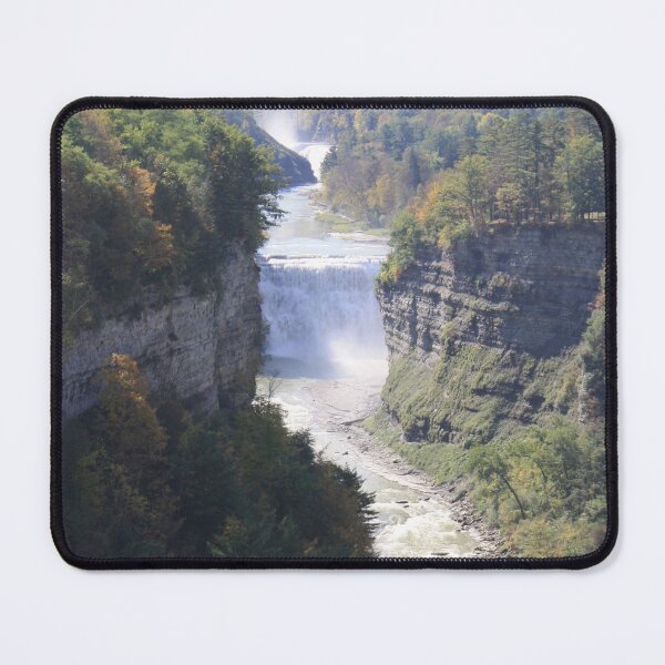 Item preview, Watkins Glen Waterfall Fall Photo designed and sold by artbyryukeiro.