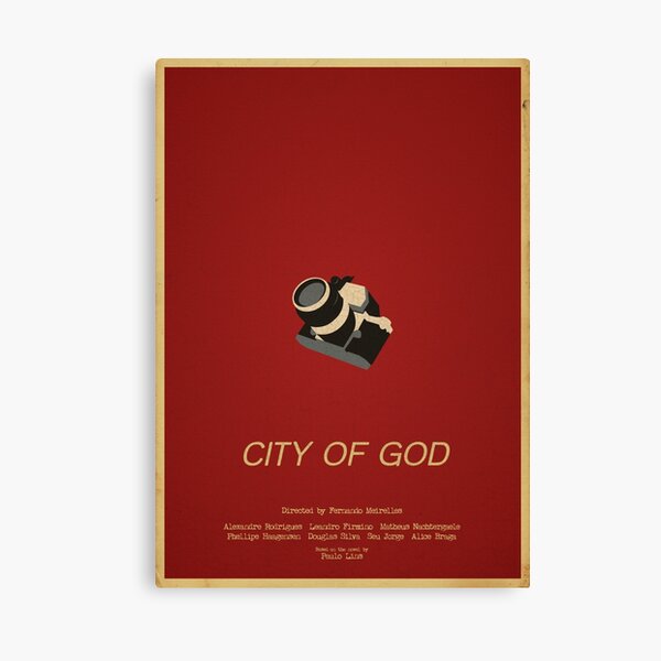 Item preview, City Of God - Minimalist Movie Poster designed and sold by WASABISQUID.