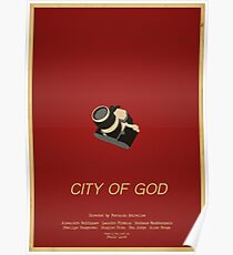 City Of God - Minimalist Movie Poster Poster