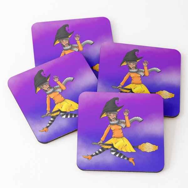 Item preview, Crazy Colorful Witch designed and sold by mh-art-.