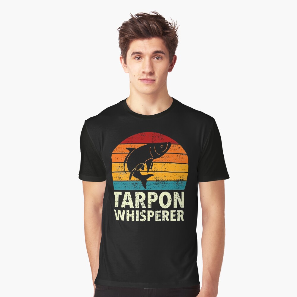Tarpon Whisperer Fishing Sport Big-game Fishing And Angling Essential T- Shirt for Sale by JokeGysen