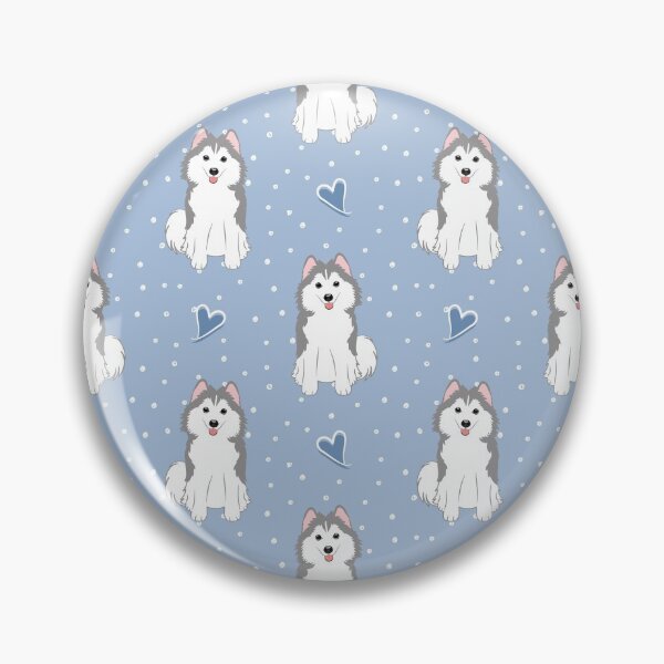 Item preview, Love Gray Pomsky Pomeranian Husky designed and sold by Lulupainting.