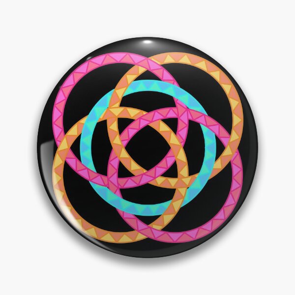 Item preview, Woven Rings- Five Interlocking Rings Pattern (Variant Nineteen) designed and sold by nathanielmeeart.