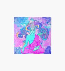 Trippy Buddha Art Board