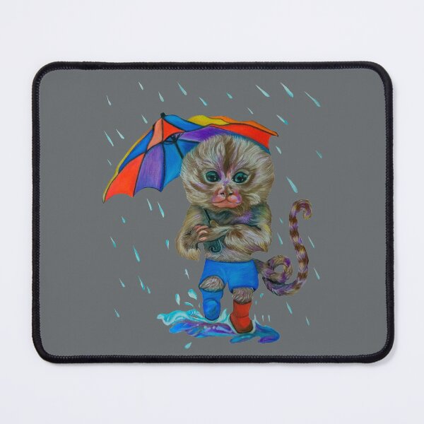 Item preview, Pygmy Marmoset in the Rain designed and sold by MariaSibireva.