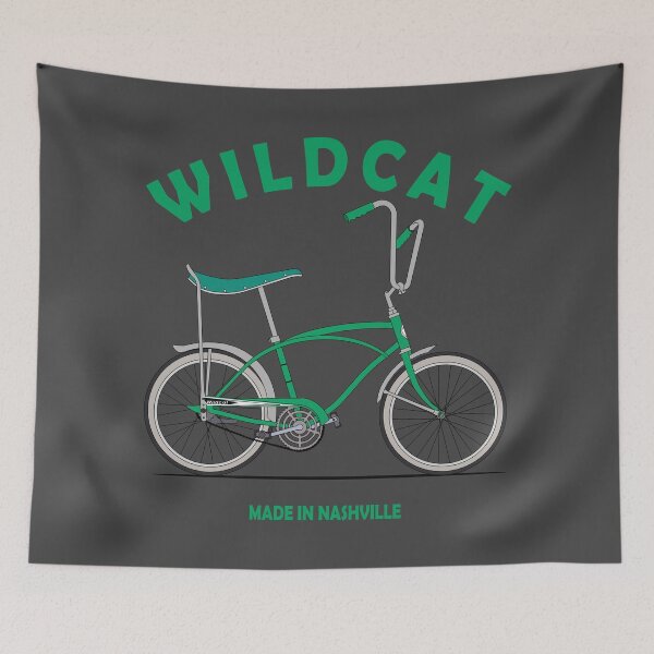 Item preview, Wildcat Retro Bicycle designed and sold by rogue-design.
