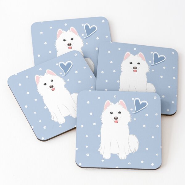 Item preview, Love White Pomsky Pomeranian Husky designed and sold by Lulupainting.