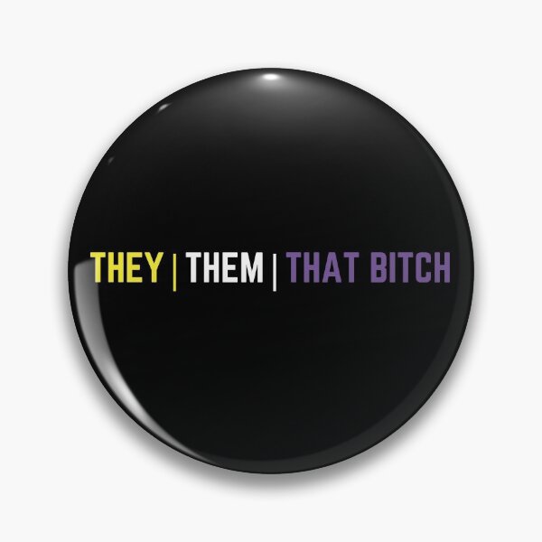 Item preview, Funny They Them Pronouns Non Binary Flag NB Enby Gender designed and sold by TheStudioBee.
