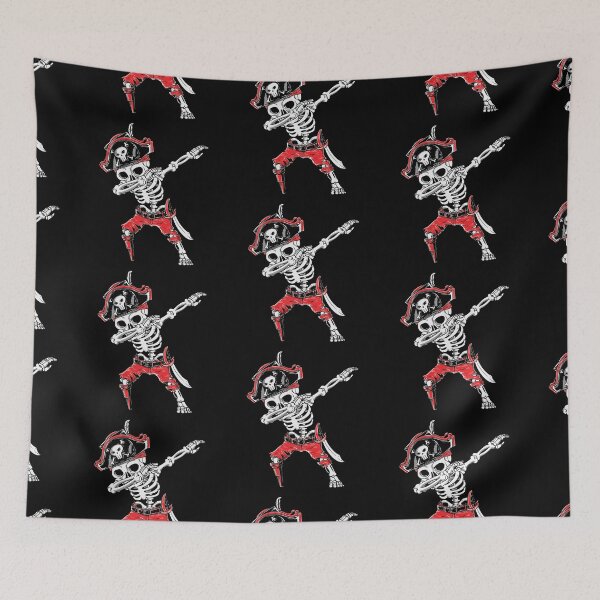 Item preview, Jolly Roger Skeleton Skull  Dabbing Pirates Skeleton Eye Flap Pirate Ship Gifts ,Gift Mom,Gift dad,Gift friend Funny Art Design Happy Apparel Essential Inspiration Joy Mood designed and sold by DesignByHeartUK.