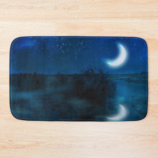 Item preview, Crescent moon over valley  designed and sold by AnnArtshock.
