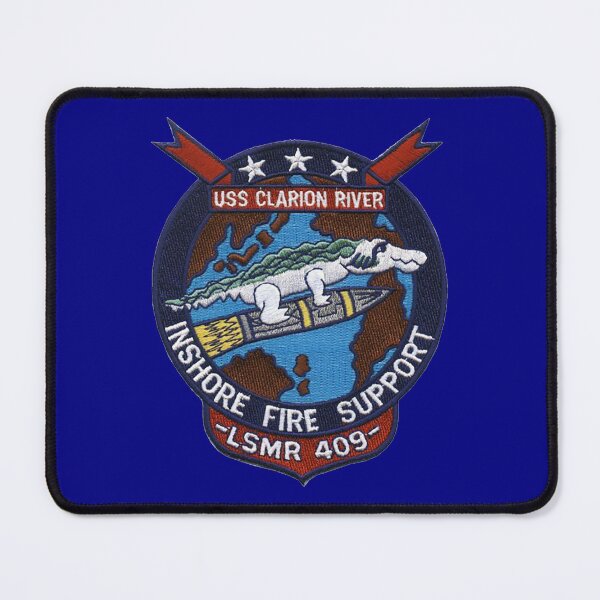 Item preview, USS CLARION RIVER (LSMR-409) SHIP'S STORE designed and sold by militarygifts.